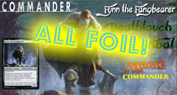 ALL FOIL Fynn, the Fangbearer MTG EDH Commander Deck - Tribal Deathtouch - Image 1