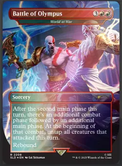MTG Secret Lair x God of War: Greek FOIL Edition - Playstation Drop PRESALE - Image 2