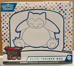 Pokemon Scarlet & Violet 151 Elite Trainer Box ETB Factory Sealed NEW Snorlax - Image 1