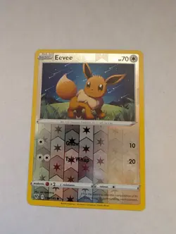 EEVEE 130/185 VIVID VOLTAGE POKEMON (REVERSE HOLO, NM) - Image 1