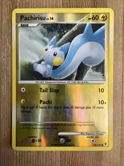 Pokemon Pachirisu Lv. 14 Supreme Victors Reverse Holo 118/147 LP Condition - Image 1
