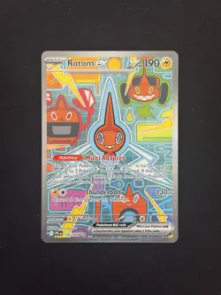 Rotom Ex 126/094 Secret Illustration Rare Phantasmal Flames Pokemon TCG - MINT - Image 1