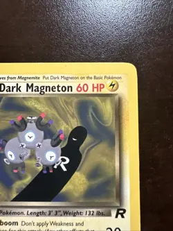 Dark Magneton 28/82 Non-holo Rare LP/MP Pokemon TCG Team Rocket - Image 3