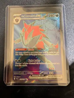 N’s Zoroark Ex Ultra Rare 175/159 Sv09: Journey Together Holo Pokemon - Image 1
