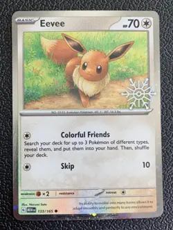 Pokemon TCG: 2025 Holiday Calendar Eevee Stamp Promo - Image 1