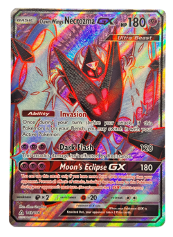 Pokemon Dawn Wings Necrozma GX (Full Art) 143/156 | Sm-Ultra Prism Holo NM - Image 1