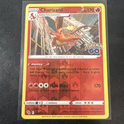Charizard - 010/078 - Pokemon TCG Pokemon Go (2022) - LP - Reverse Holo Rare - Image 1