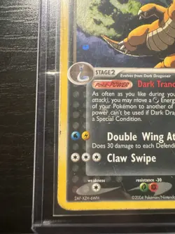 Dark Dragonite #15 2004 Pokemon Ex Team Rocket Returns 6 Rev.Foil - Image 5