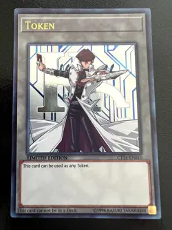 Token: Kaiba () Ultra Rare 2017 Mega-Tins LIMITED CT14-EN010 LP - Image 1
