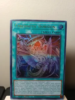 Yugioh! 1x Cybernetic Horizon SDCS-EN046 Ultra Rare 1st ed NM - Image 1