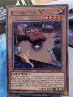 YuGiOh! Retaliating "C" SDBT-EN011 1st Ed - Image 1