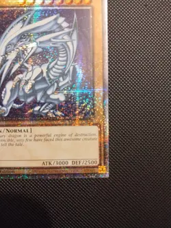 Yugioh! Blue-Eyes White Dragon (Quarter Century Secret Rare) MP24-EN001 NM - Image 3