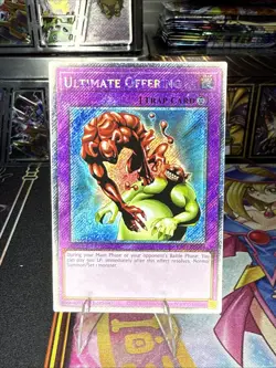 Yu-Gi-Oh! Ultimate Offering RA03-EN088 Platinum Secret Rare 1st Edition NM - Image 1