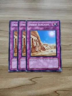 Yu-Gi-Oh! - Desert Sunlight 3X - Full Playset - Image 1