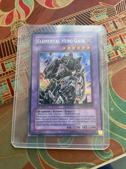 Elemental Hero Gaia ANPR-EN099 Secret Rare YuGiOh TCG Card - Image 1