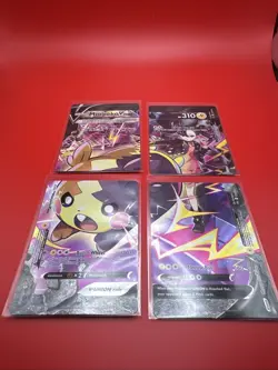 Pokemon Morpeko V-Union 4 Card Set SWSH287 SWSH288 SWSH289 SWSH290 Promo NM/Mint - Image 1