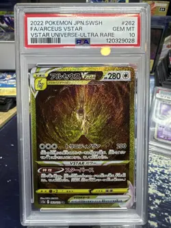PSA 10 Arceus VSTAR UR 262/172 S12a VSTAR Universe - Pokemon Card Japanese 2022 - Image 1