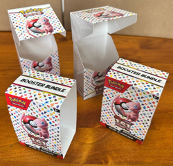EMPTY BOXES NO CARDS 2x Pokemon 151 Booster Bundle Boxes Empty - Image 2