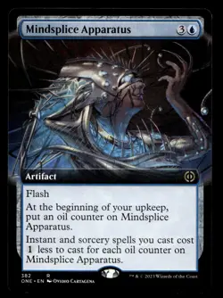 Mindsplice Apparatus (Extended Art) 382 R Phyrexia: All Will Be One - Image 1