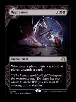 Oppression 32 R Wilds of Eldraine: Enchanting Tales - Image 1