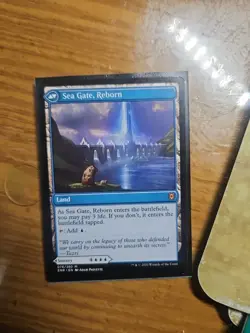 Sea Gate Restoration Zendikar Rising Mythic Rare Card Magic the Gathering - Image 2