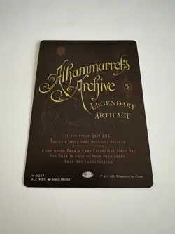 MTG Alhammarret's Archive FOIL 0027 SLC - Image 1