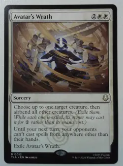 Avatar's Wrath *Rare* Magic MtG x1 Avatar: The Last Airbender - Image 1