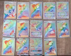 Pokemon TCG Lot 19 NM Cards RAINBOW RARE Full Art Vulpix, VMAX Gardevoir VSTAR - Image 1