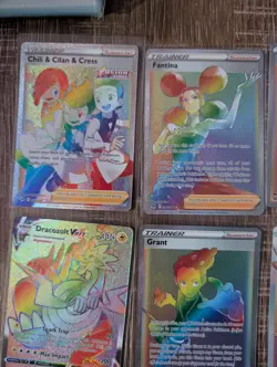 Pokemon TCG Lot 19 NM Cards RAINBOW RARE Full Art Vulpix, VMAX Gardevoir VSTAR - Image 3