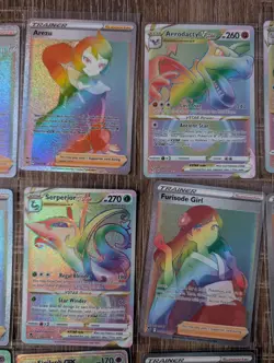 Pokemon TCG Lot 19 NM Cards RAINBOW RARE Full Art Vulpix, VMAX Gardevoir VSTAR - Image 4