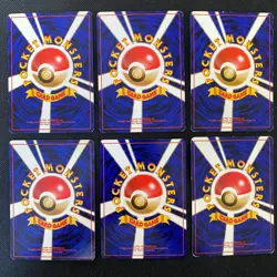 Jungle 1997 Normal Card Set of 6 Japanese Pokemon Card Old Back S007266 - Image 2