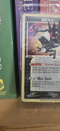 Pokemon TCG Celebrations Greninja Gold Star SWSH144 Black Star Promo SEALED - Image 2