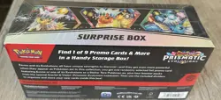 Pokemon PRISMATIC Evolutions SURPRISE Box - (English) NEW FACTORY SEALED BOX - Image 2