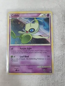 Pokemon TCG Celebi Triumphant Holo Card 3/102 - Image 1