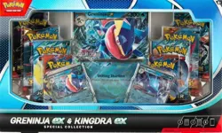 Pokemon Trading Card Game Greninja ex and Kingdra ex Special Collection Box - Image 1
