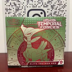 Pokemon Temporal Forces Elite Trainer Box ETB - FACTORY SEALED Iron Leaves Art - Image 1