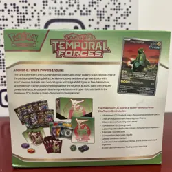 Pokemon Temporal Forces Elite Trainer Box ETB - FACTORY SEALED Iron Leaves Art - Image 3