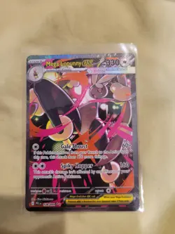 ENGLISH Mega Lopunny EX SIR 128/094 Phantasmal Flames NEAR MINT Pokemon Card - Image 1
