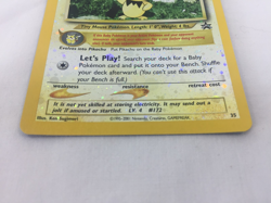2001 Pokemon Black Star Promo Reverse Holo Card 35 Pichu - Image 4