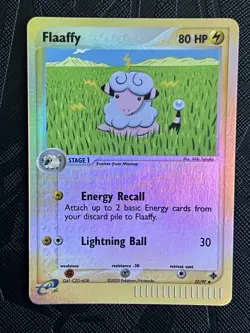 Pokemon TCG Flaaffy 27/97 EX Dragon Reverse Holo (English) - NM(-) - Image 3