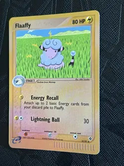 Pokemon TCG Flaaffy 27/97 EX Dragon Reverse Holo (English) - NM(-) - Image 5