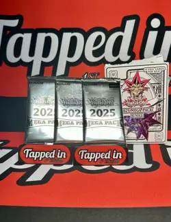 Yugioh 3 Booster Pack Lot Mega pack Mp25 Sealed New - Image 1