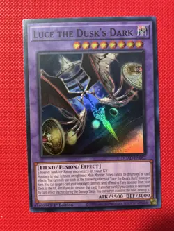 Yugioh! Luce the Dusk’s Dark DUAD-EN082 - Super Rare - 1st Edition NM SHIPS ASAP - Image 1
