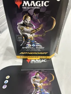 Mtg Aetherdrift Eternal Might Deck Box. No Cards - Image 1