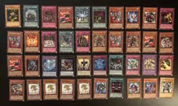 Vintage 1996 Yugioh Lot - 100+ Cards Played Condition - Image 1