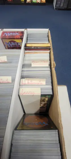Big Magic The Gathering Collection With Box Of Thousands Of Cards And Binders - Image 5