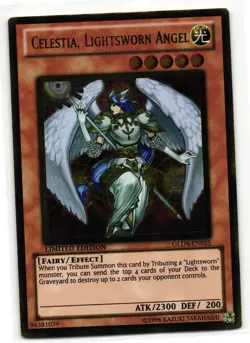 Celestia, Lightsworn Angel Gold Rare | GLD4-EN025 | Yu-Gi-Oh Card - Image 1