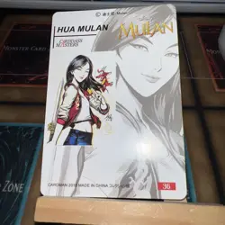 Hua Mulan Disney Mushu Holographic Standard Trading Card Sexy Waifu Anime - Image 2