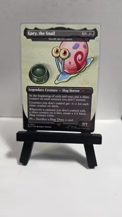 Gary, the Snail - Toxrill, the Corrosive (Rainbow Foil) -Foil Near Mint MTG 1929 - Image 2