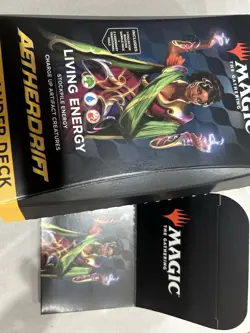 Mtg Aetherdrift Deck Boxes. Empty No Cards. Living Energy - Image 2
